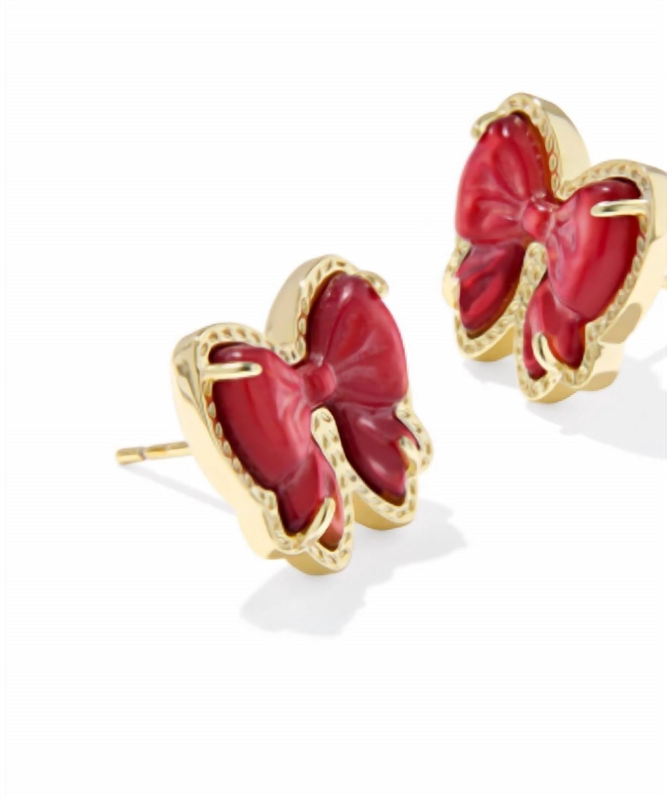 Kendra Scott - Women's Haley Bow Stud Earrings