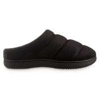 Isotoner - Women's Recycled Microsuede Puffer Clog Slipper