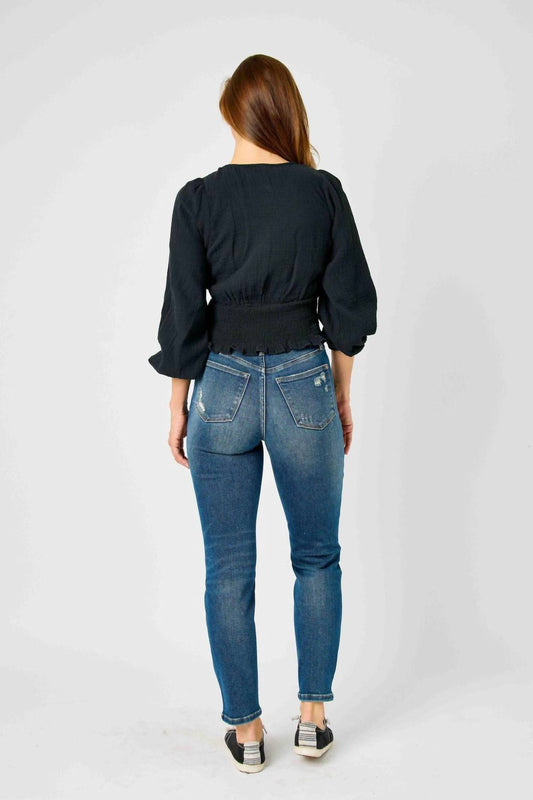 Judy Blue - High Waist Tummy Control Slim Jeans