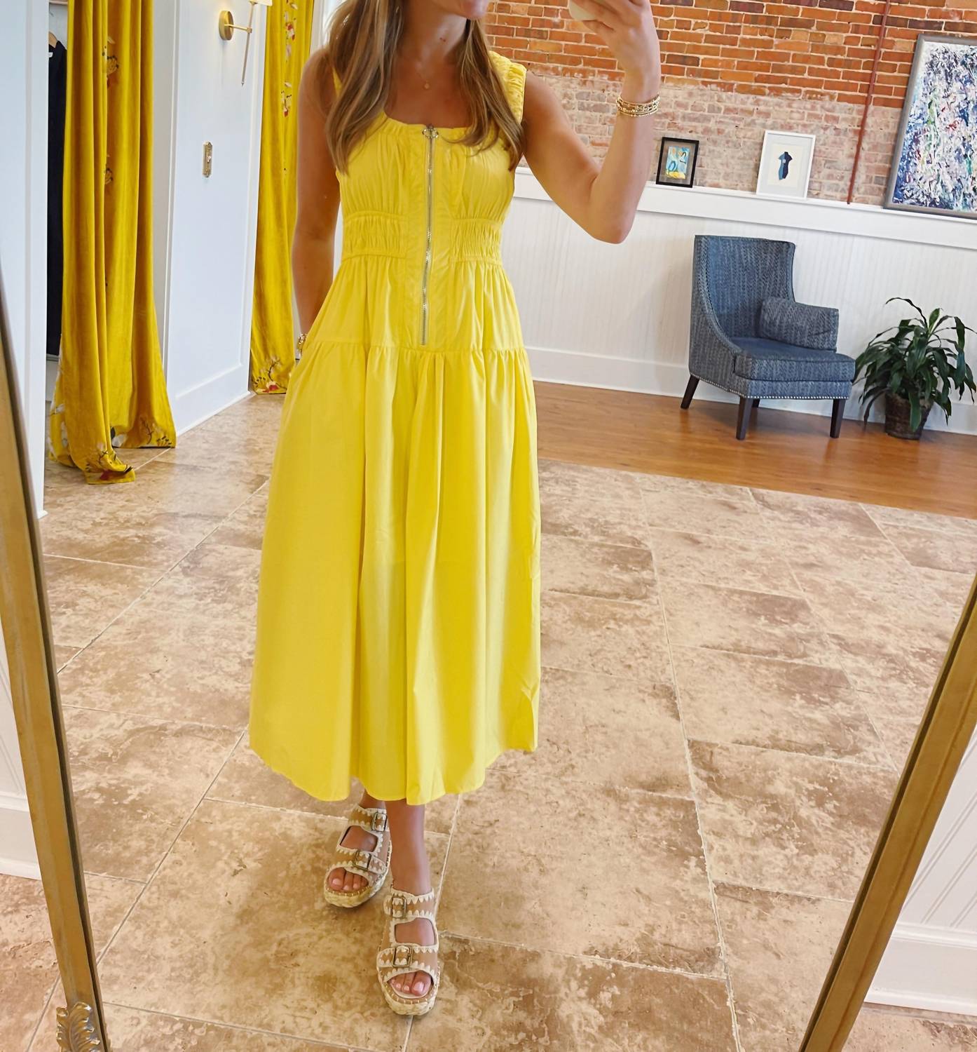 Entro - Lemon Drop Dress