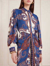 Farm Rio - Arabesque Scarf Midi Dress
