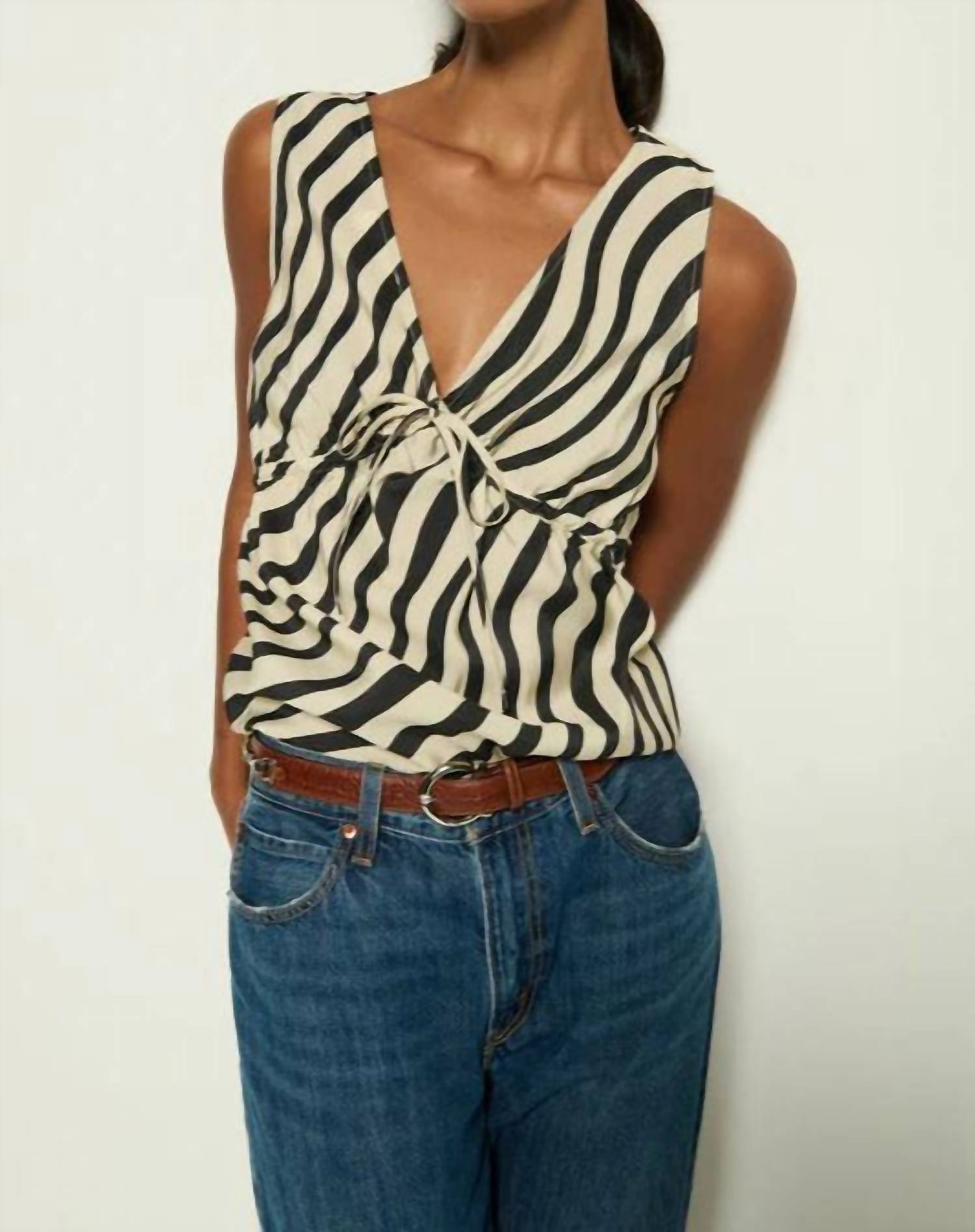 Nation Ltd - Bisbe Swirl Print Tank Top
