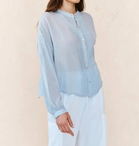 Bella Dahl - Long Sleeve Drop Shoulder Pintuck Shirt