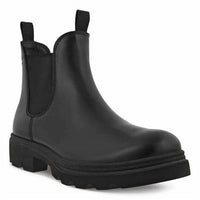 ECCO Men's Grainer Chelsea Slip-on Boot in black - men's boots