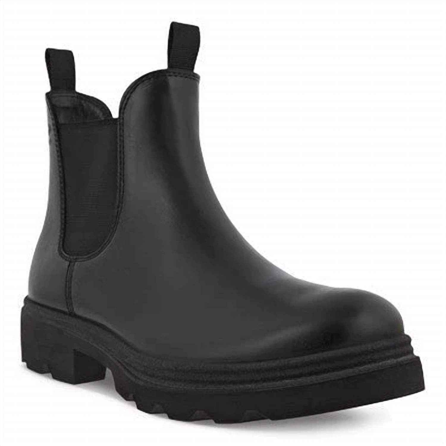 ECCO Men's Grainer Chelsea Slip-on Boot in black - men's boots