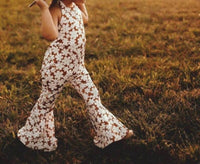 Bailey'S Blossoms - Andi Pleated Bell Bottom Jumpsuit