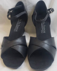 Go Go Dance - Women's Pia 1.8" Thick Heel Latin Sandal