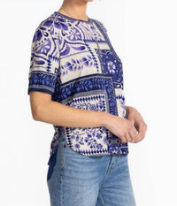 Johnny Was - Janie Favorite Oversized Cropped Tee