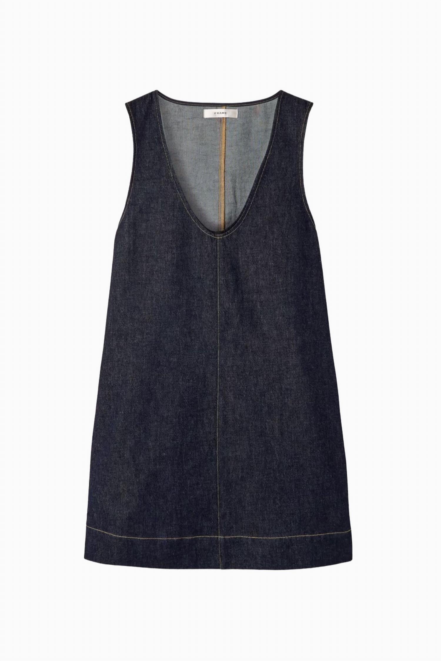 Frame - Form Denim Mini Dress