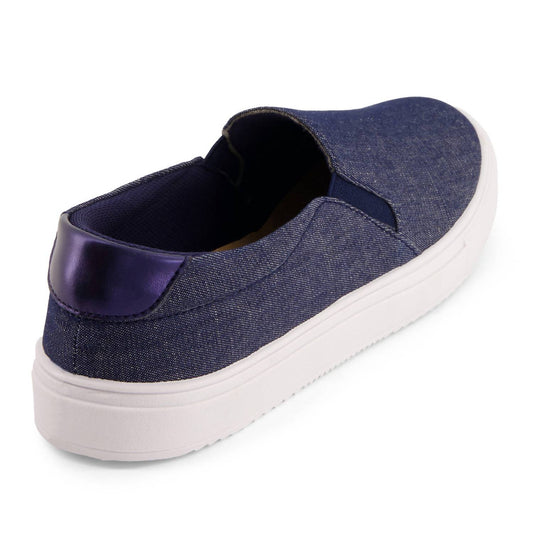 Andrea - Casual Slip On Canvas Sneakers