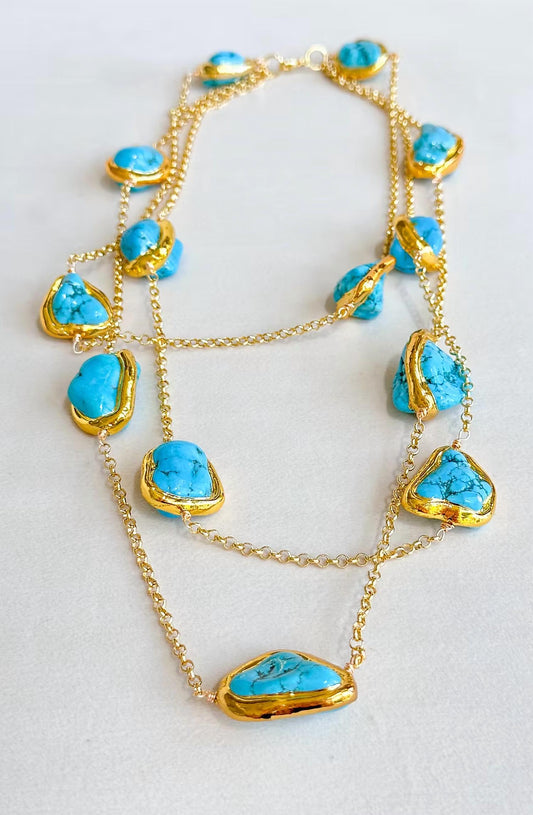 Easton Elle - Women's Triple Layer Necklace