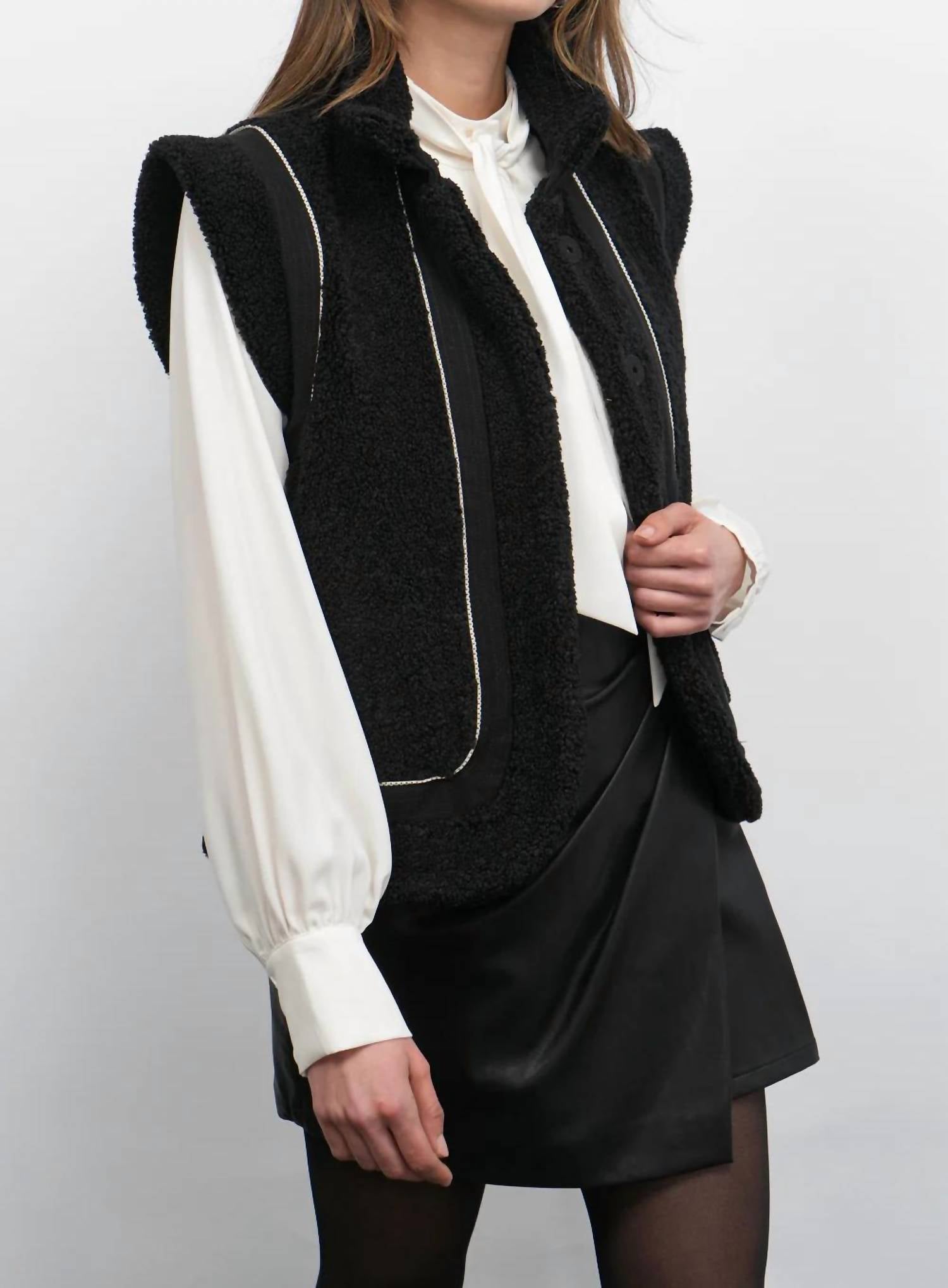 Greylin - Rory Button Front Vest