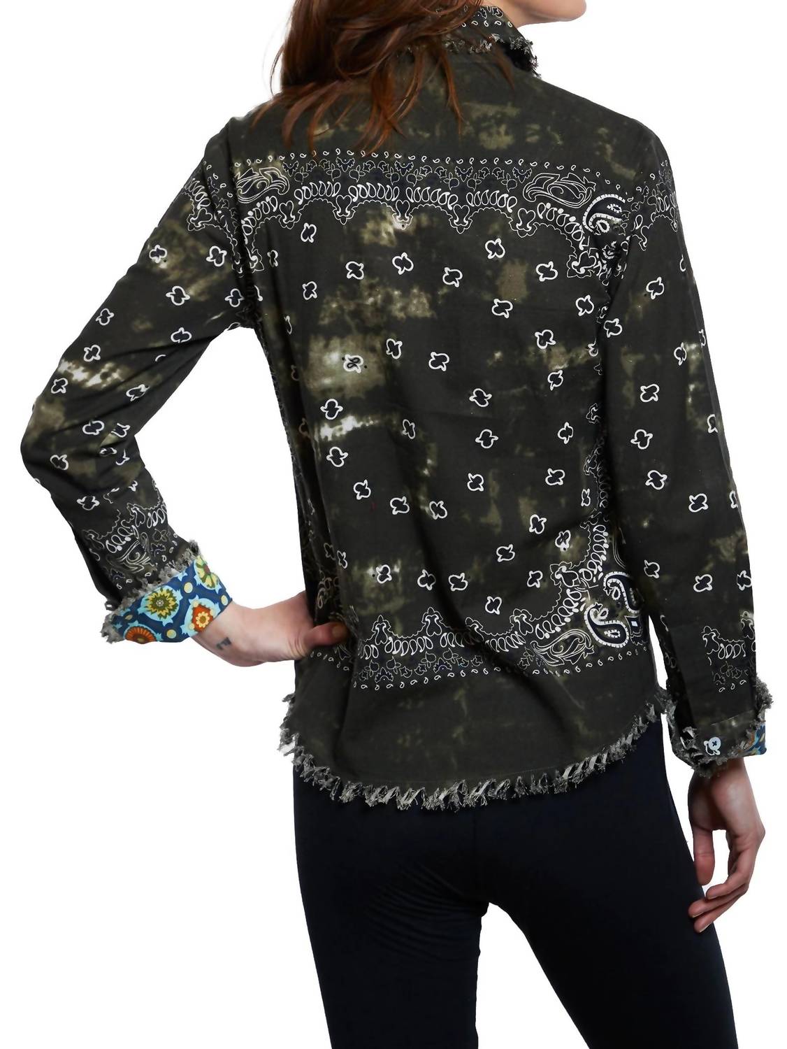 Dizzy-Lizzie - Cape Cod Bandana Print Shirt