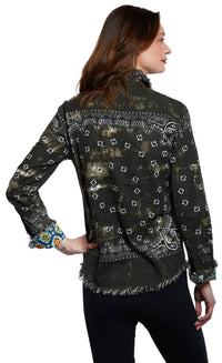 Dizzy-Lizzie - Cape Cod Bandana Print Shirt