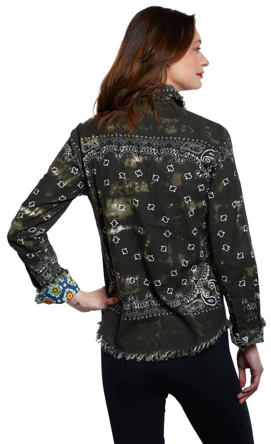 Dizzy-Lizzie - Cape Cod Bandana Print Shirt