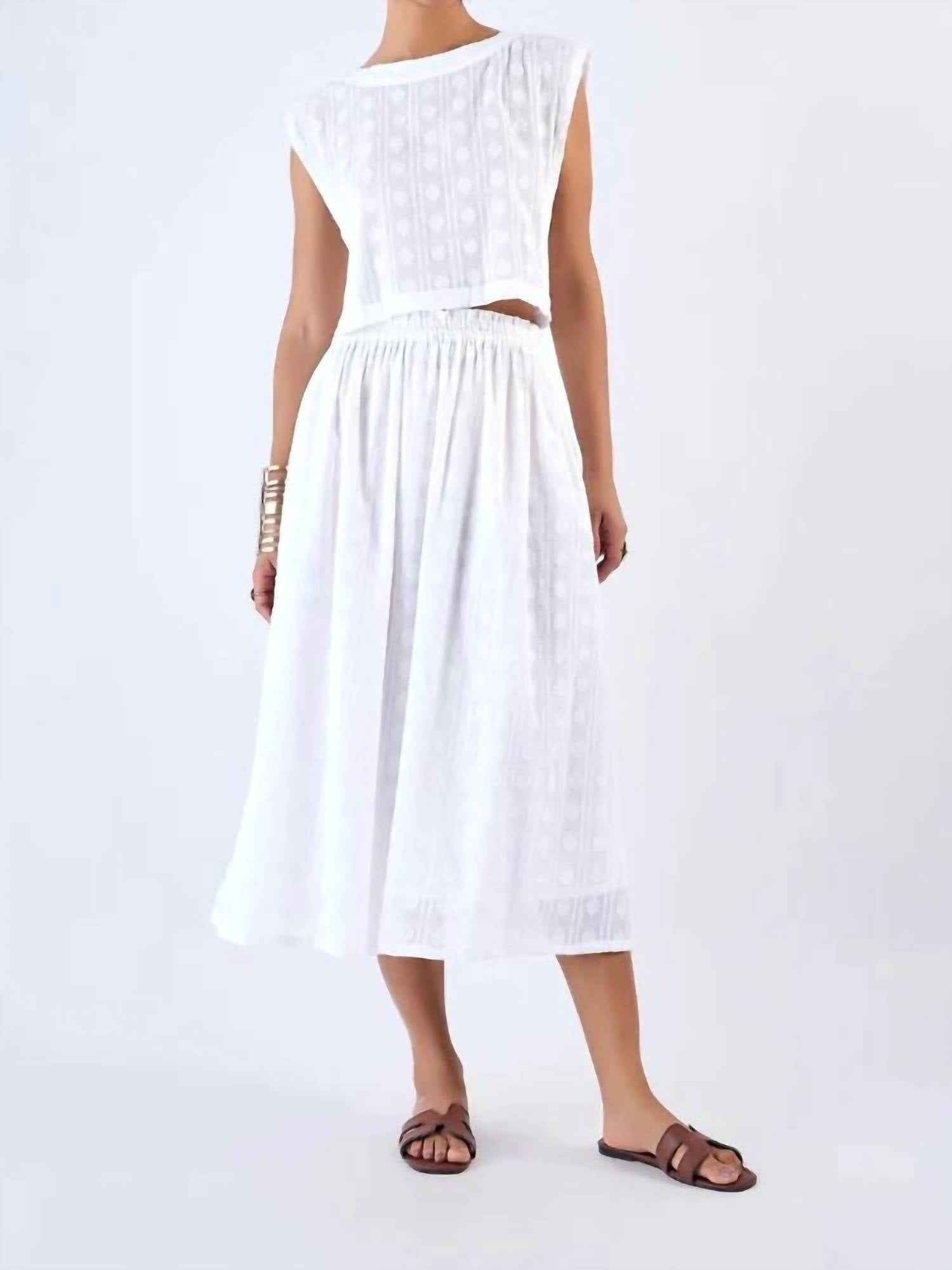 Beyond By Vera - Amber Midi Skirt