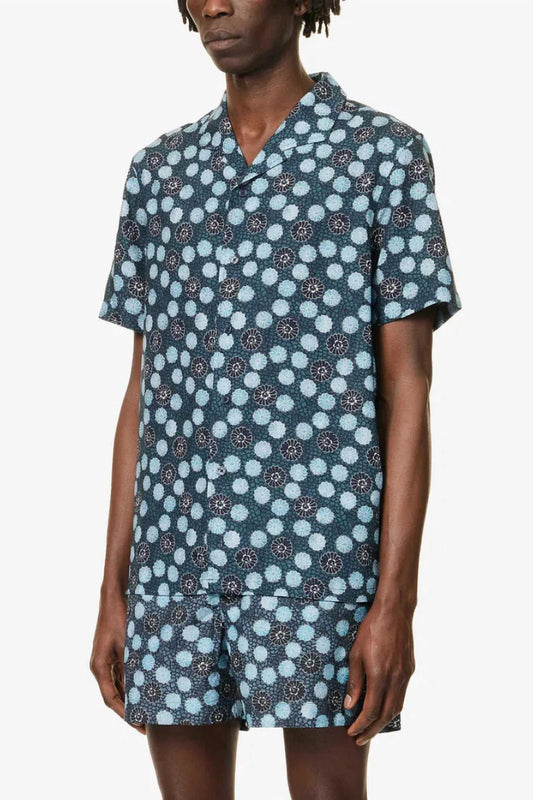 Orlebar Brown - Hibbert Daisy Printed Short Sleeve Shirt