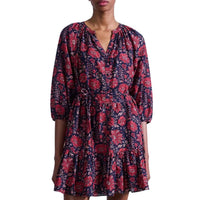 APIECE APART Women's Mini Mitte Dress in heritage scarlet - women's dress