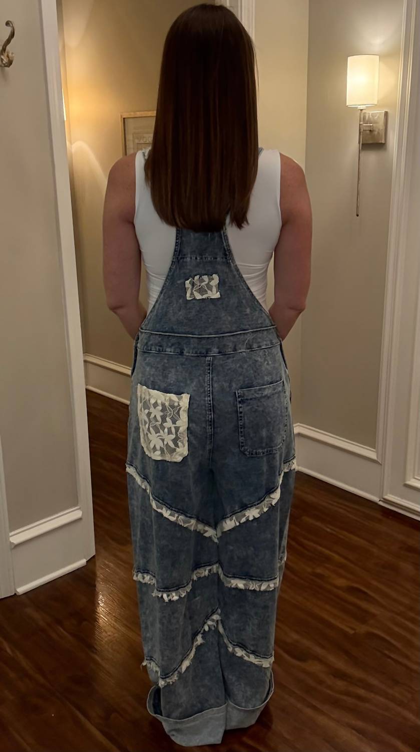 Pol - Lace Overalls