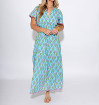 Ivy Jane - Lavender Bloom Midi Dress