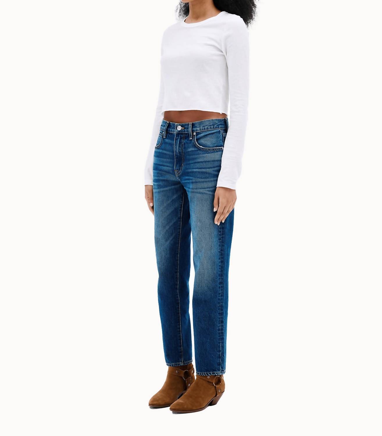 Slvrlake - Amber Mid Rise Slim Jeans