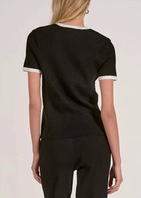 Elan - Rikki Short Sleeve Sweater