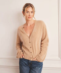 Naadam - Premium Cashmere Cable Cardigan