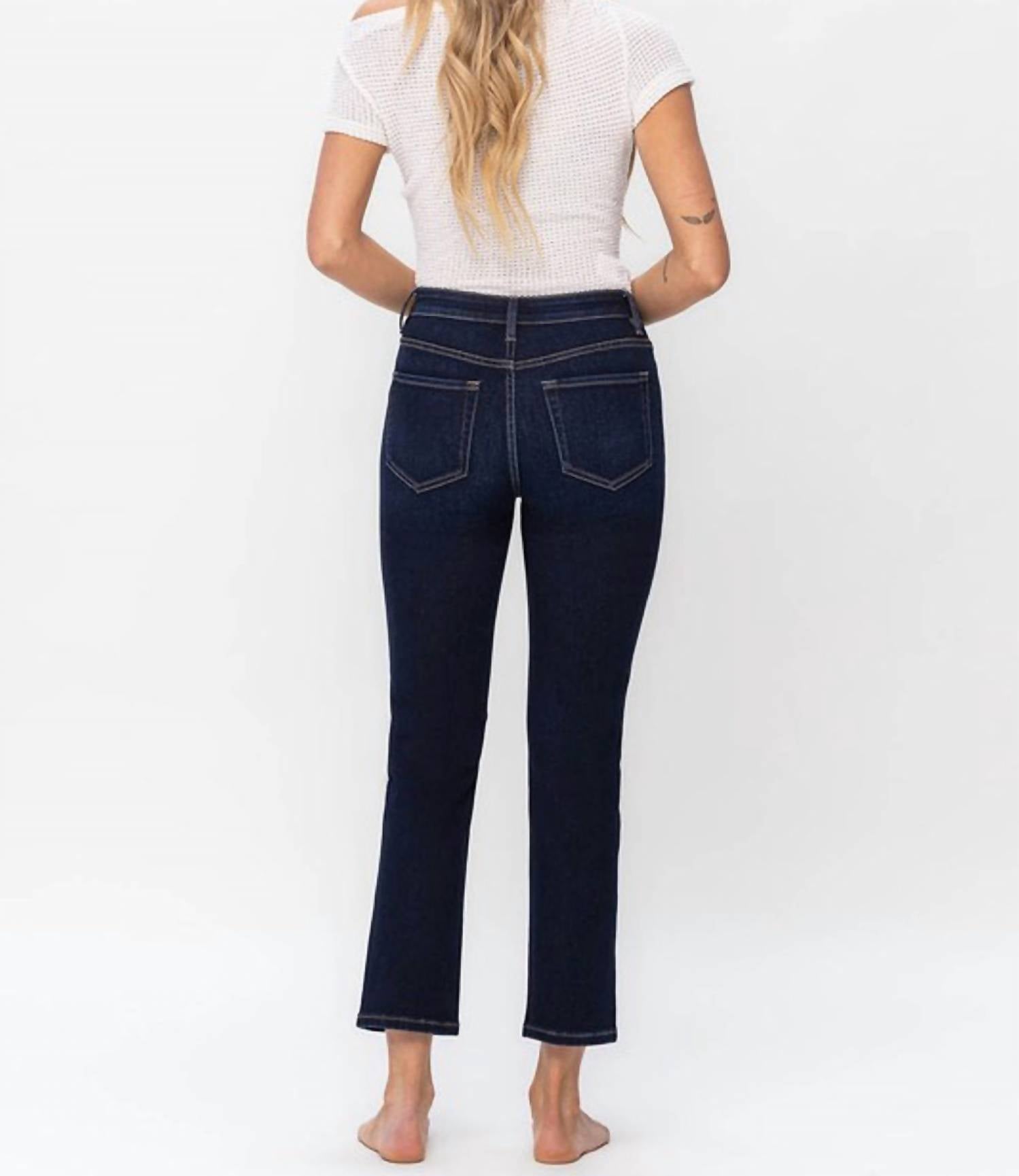 Vervet By Flying Monkey - Scout High Rise Slim Straight Jeans