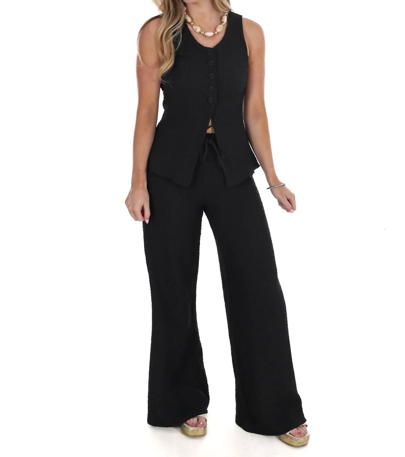 Mustard Seed - Women's Fever Dream Crinkle Two Piece Set