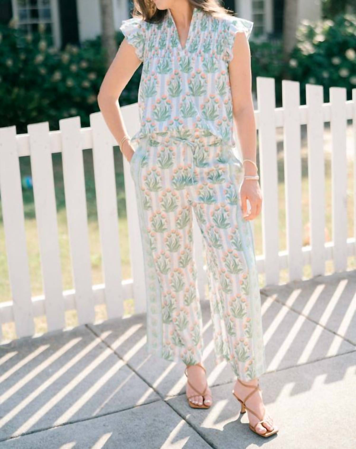 Marigold - Layla Chateau Toile Blouse