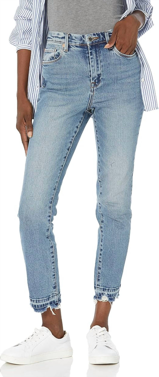 Blanknyc - the madison crop high rise jeans life rolls on