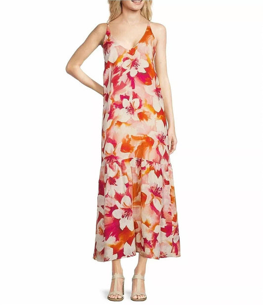 Tyler Boe - Lexi Linen Floral Maxi Dress