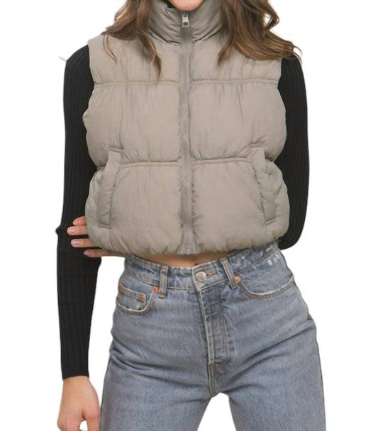 Hyfve - Metallic Puffer Vest