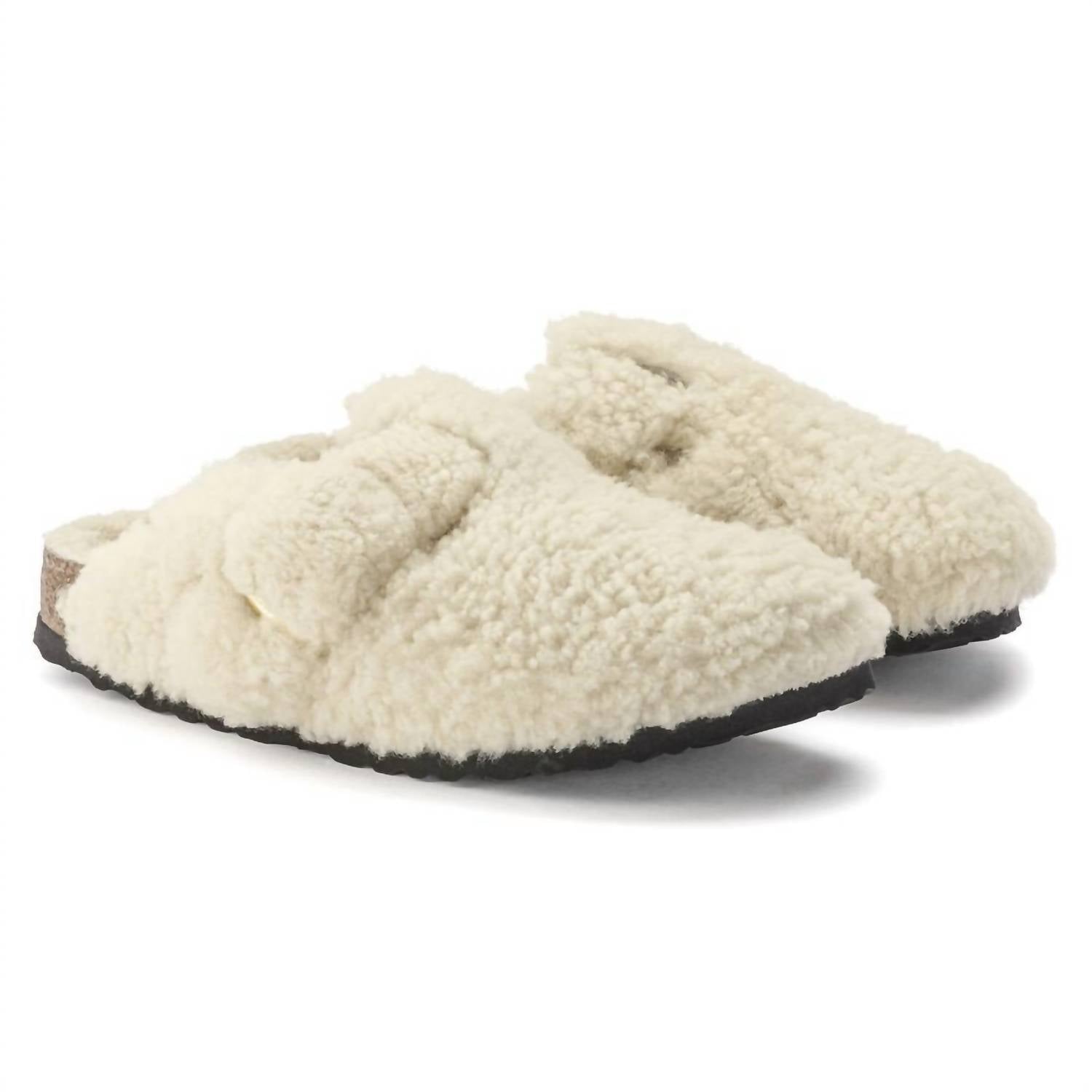 Birkenstock - Boston Big Buckle Shearling Teddy Clog - Narrow