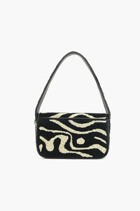 America & Beyond - Women's Soho Inked Tufted Shoulder Bag