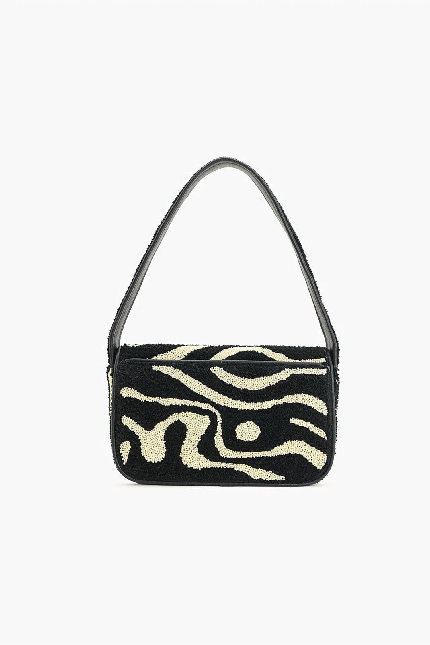 America & Beyond - Women's Soho Inked Tufted Shoulder Bag
