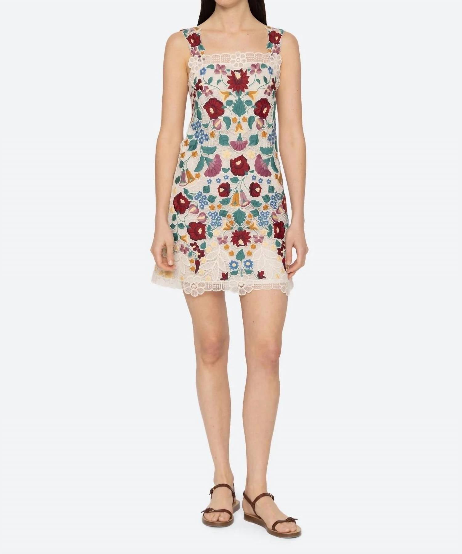 SEA Katharine Mini Dress in multicolor - women's dress