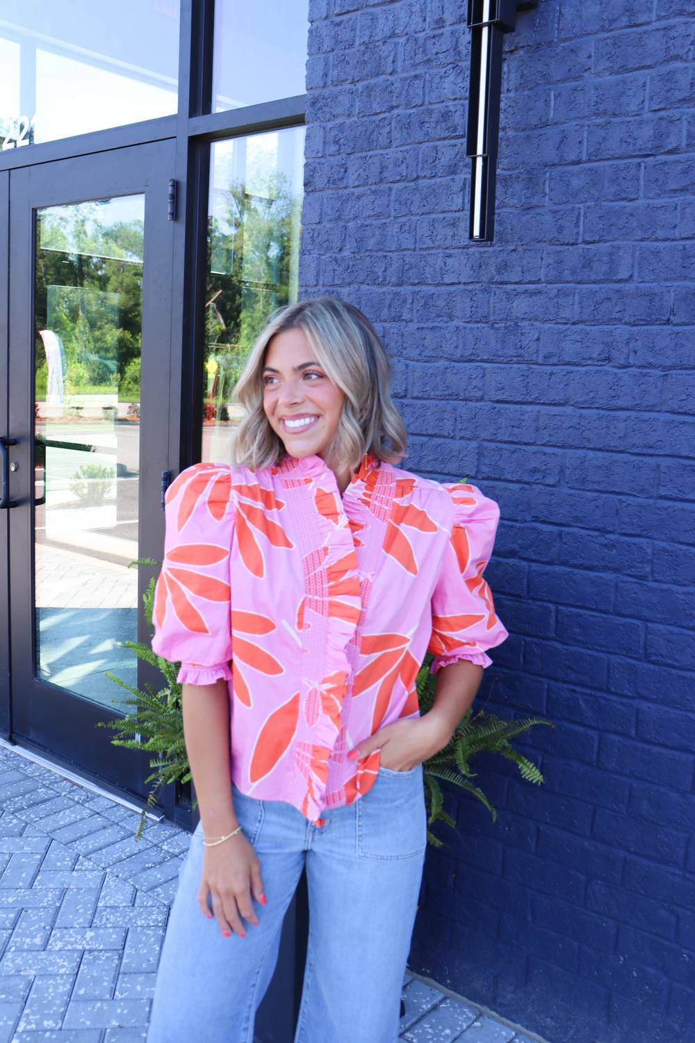 Karlie - Sunset Spritz Blouse