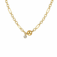 No Whining Designing - Women's Bar Link Magnetic Necklace