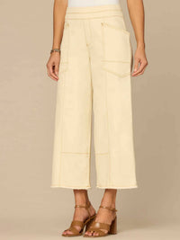 Democracy - Ab Solution Skyrise Cropped Wide Leg Jeans