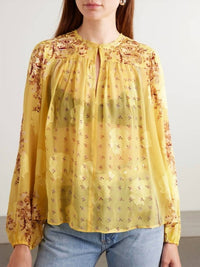 Ulla Johnson - Aster Long Sleeve Blouse
