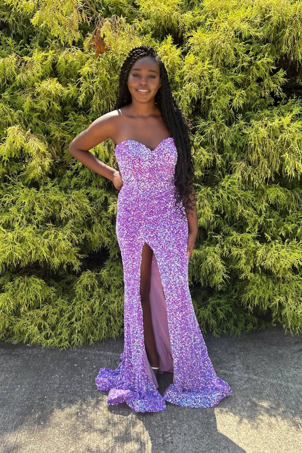 Portia&Scarlett - Women's Sequined Sweetheart Dress