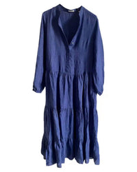 Robert Friedman - Women's Tiered Linen Dress