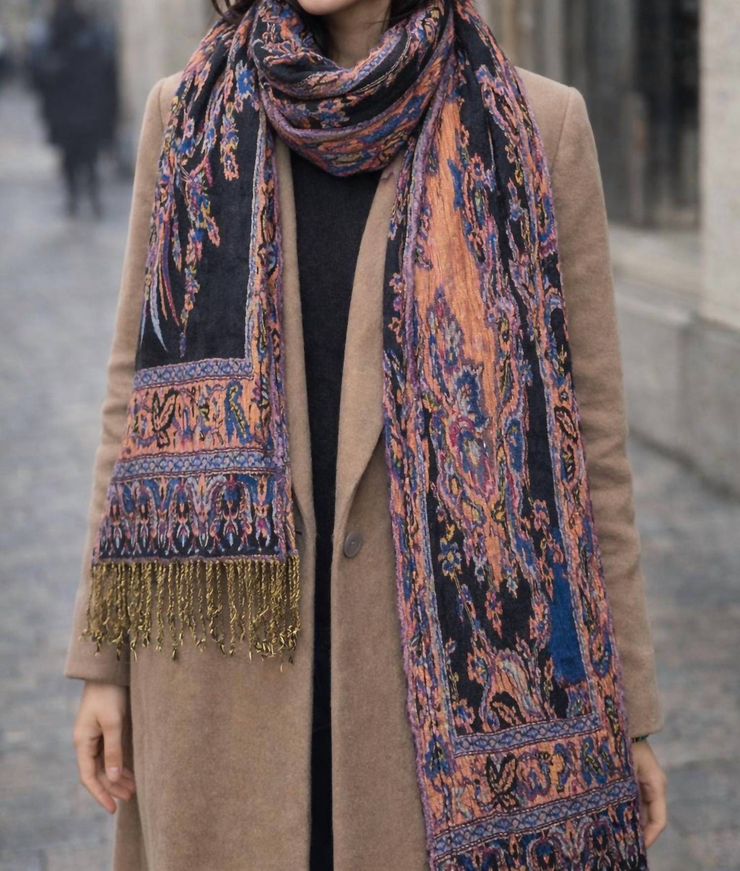 Rapti Fashion - silk and viscose scarf
