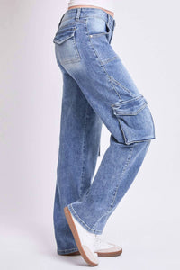 Ymi - Junior High Rise Skater Straight Leg Jeans