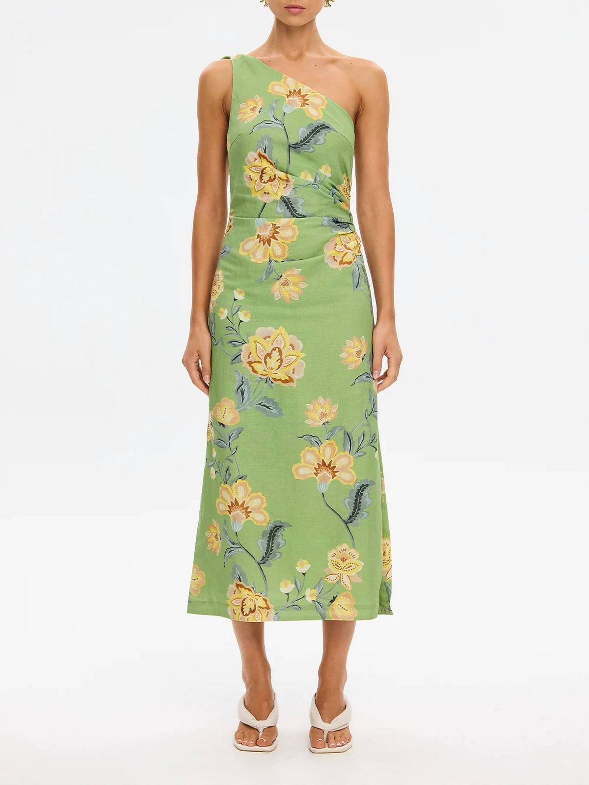 Kivari - Eve One Shoulder Midi Dress