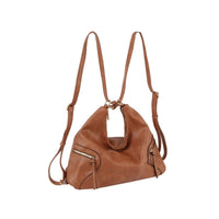 Handbag Factory Corp - Women's Urban Chic Convertible Hobo Bag