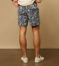 MEN ELASTIC CALDER 6" SWIM TRUNKS