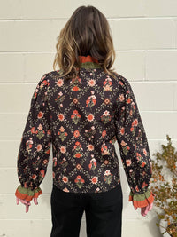 Entro - Kathryn Floral V-Neck Top