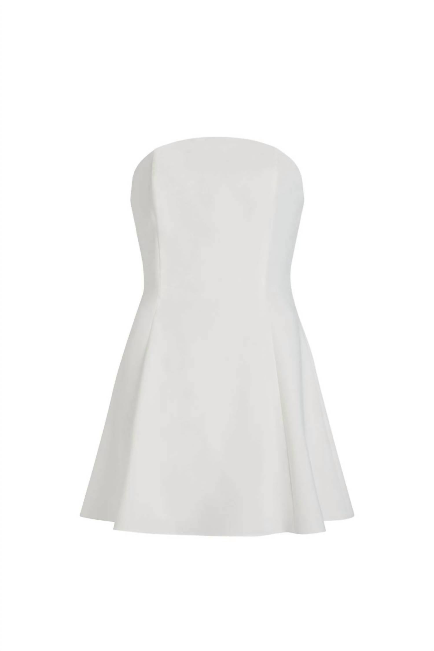 Amanda Uprichard - Romilly Strapless Mini Dress